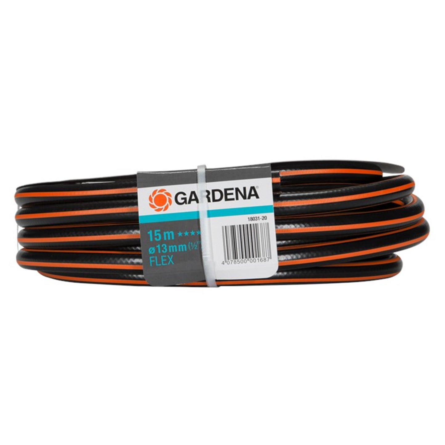 Gardena comfort flex slang 13 mm (1 2 ) (zwart oranje, 18031-20, 15 m)