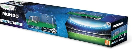 Gol di calcio Mondo 2 in 1 183x121 cm di altezza