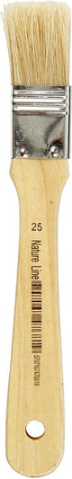 Creativ company varnish lacquer brushes, l: 18.5 cm, w: 25 mm, flat, 12 pieces 1 box