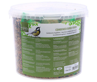 Esschert Design Bird Food Mix 3 kg en Emmer
