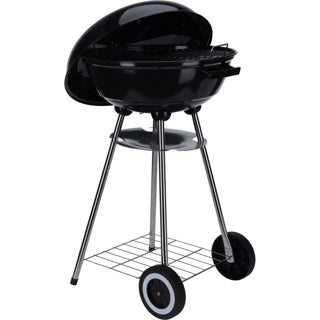 Overige merken kogelgrill houtskoolbarbecue op wielen ø46 cm