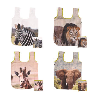 Esschert Design Piegable Borsa fuori dal culo africano.