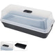 Grow bandeja 53x23x20 cm antracita