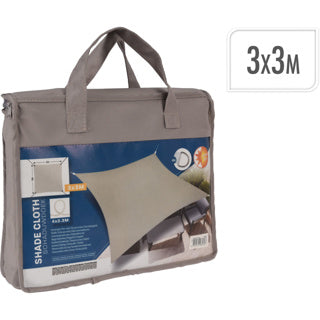 Shadow tessuti quadrat 3 metri taupe