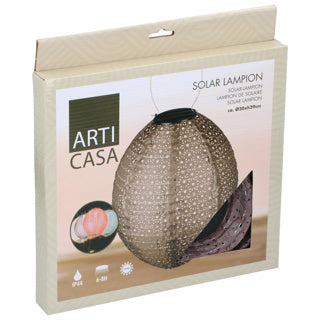 LAMPION Solar LED Oval 4 surti