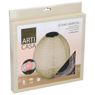 LAMPION Solar LED Oval 4 surti
