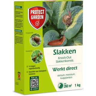 Proteger los granos de caracol knock-out de jardín 1 kg