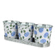 Vaso da fiori in zinco da esterno 10 cm 3 pezzi | 2 pezzi