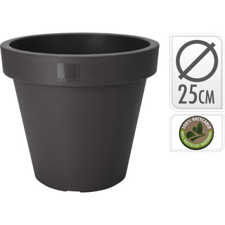 Flowerpot ek intorno a 25 cm antracite