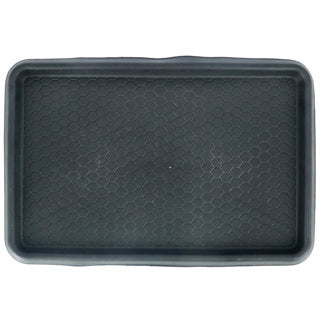 Laarzentray 60x40cm zwart | 4 stuks