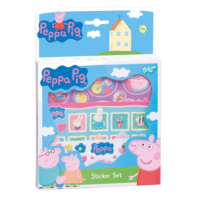 Juego de pegatinas de cerdo de peppa