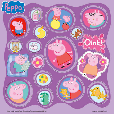 Peppa Pig Stickerset