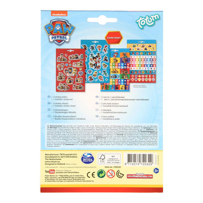 Totum Totum Stickervel, 4st.