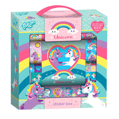 Totum Unicorn Adesivo impostato grande
