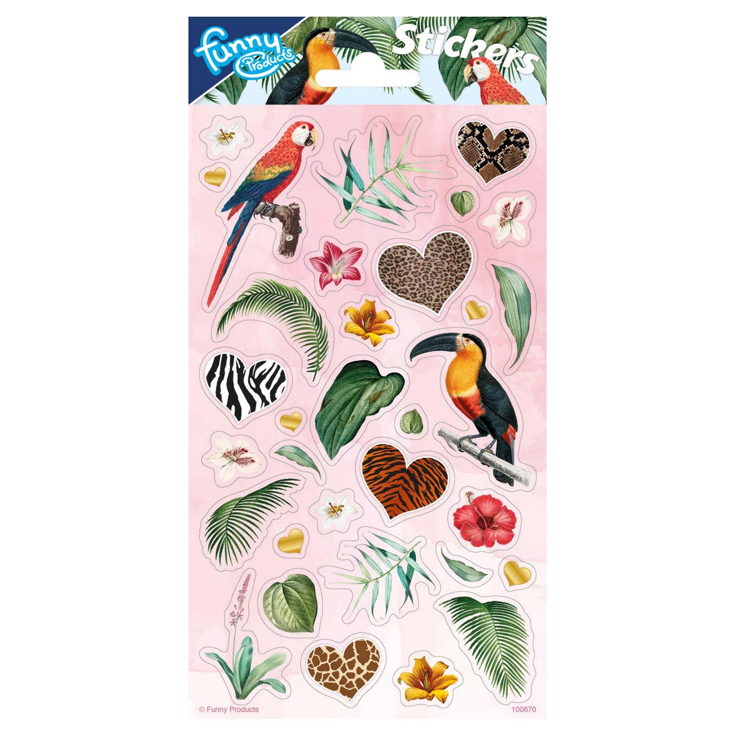 Totum Stickervel Jungle