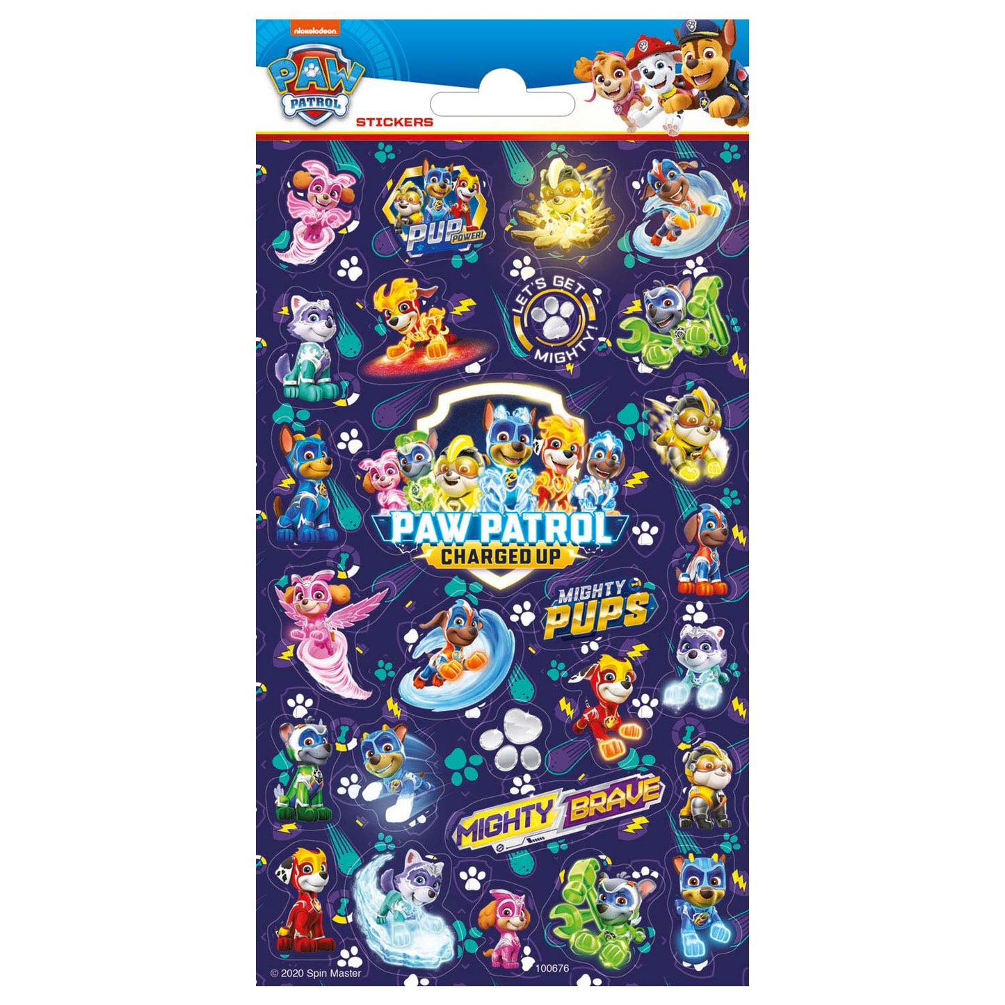 Totum Stickervel Twinkle Paw Patrol