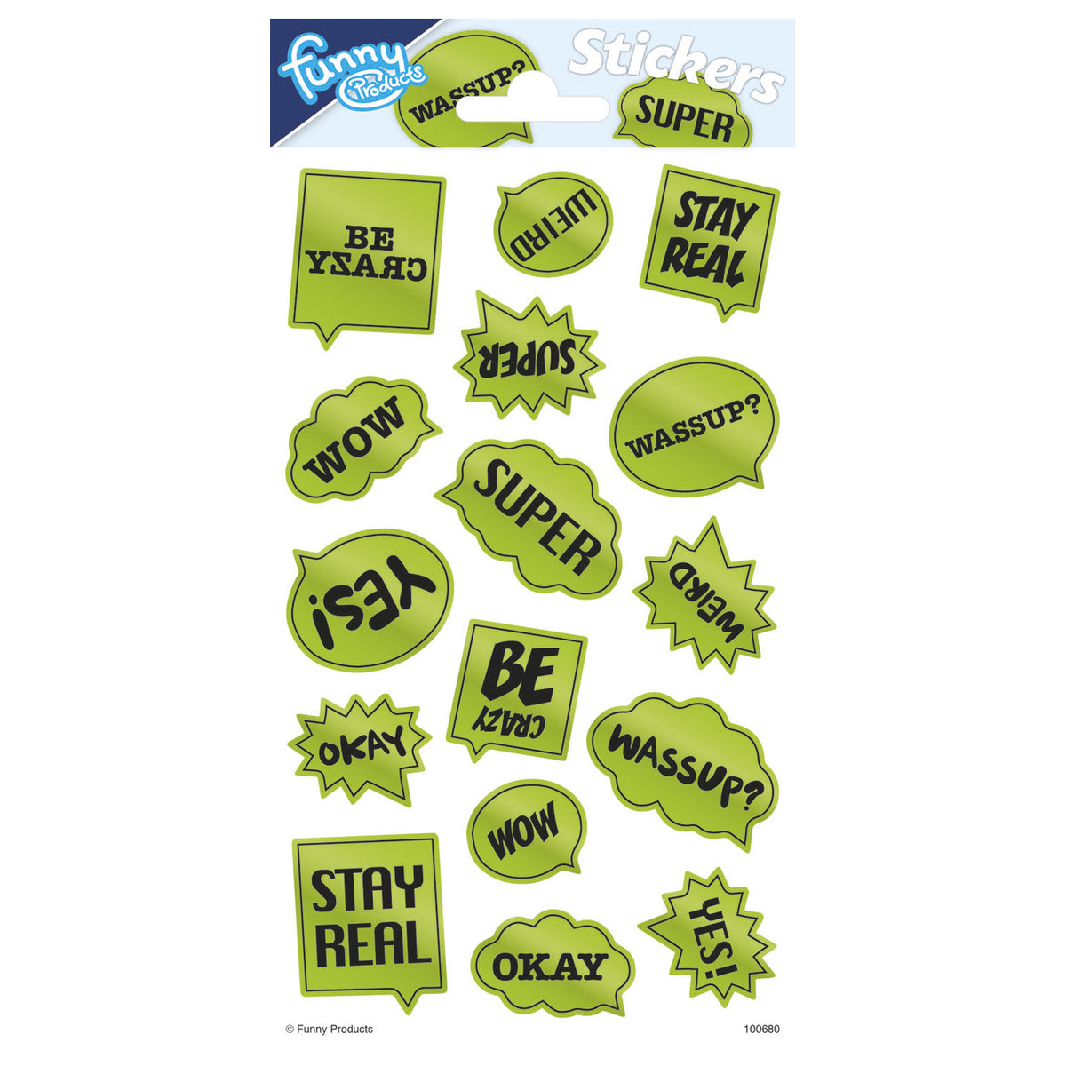Stickervel Riflette - Palliani di prova