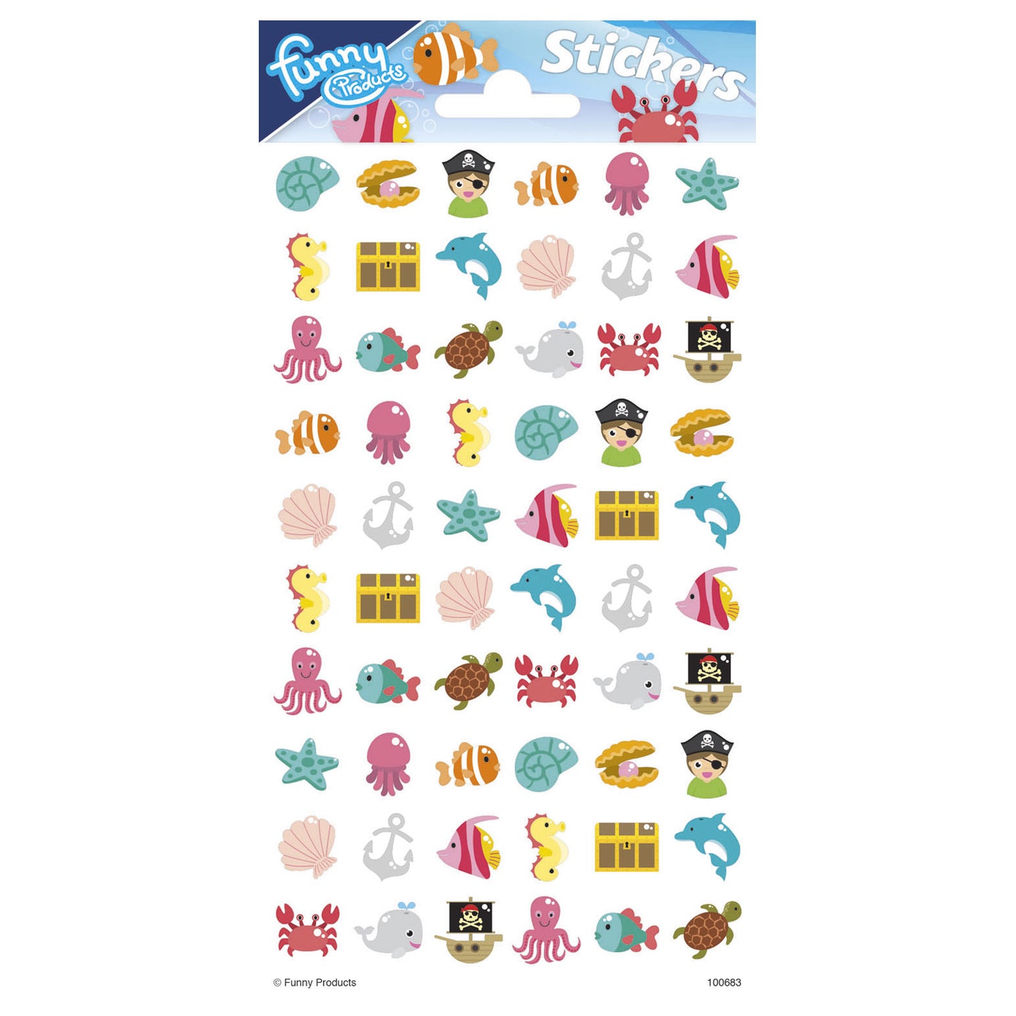 Stickervel gonio - Oceano