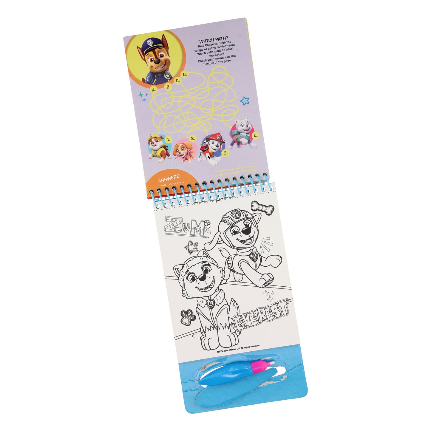 Totum aqua colori magici