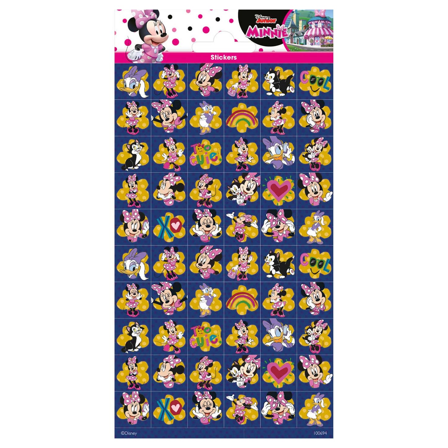 Totum Stickervel Minnie Mouse