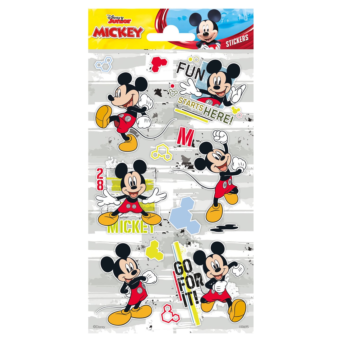 Totum Stickervel Twinkle Mickey Mouse