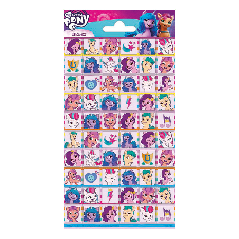 Totum stickervel my little pony