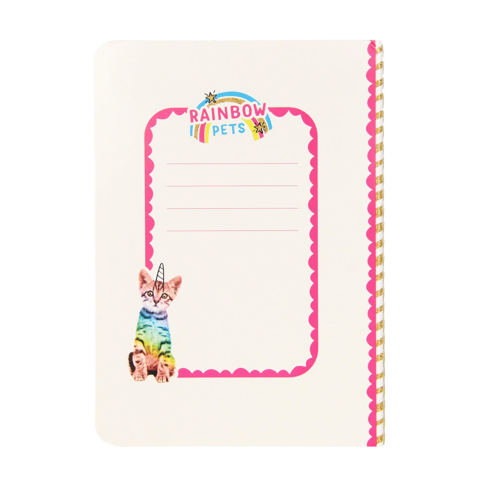 Totum Rainbow Pets Sticky Notes Folleto Kat