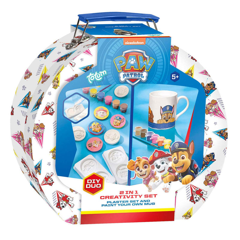 Totum paw patrol knutselset, 2in1
