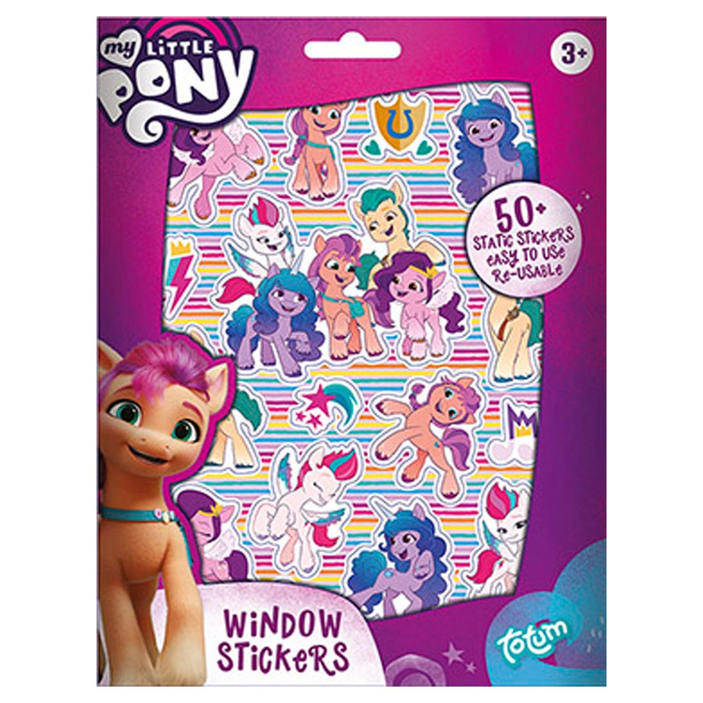 Totum mi pequeño pony - pegatinas de ventana