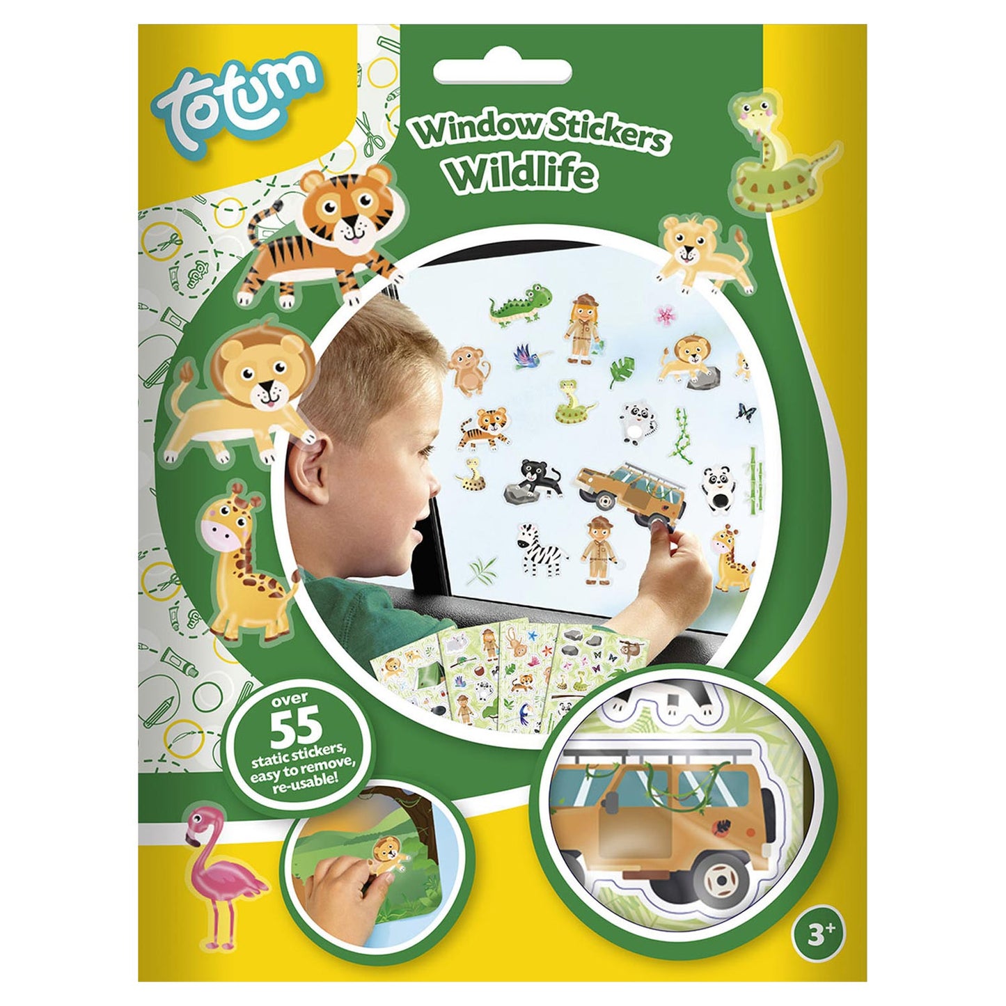 Totum Window Adesivo Wildlife