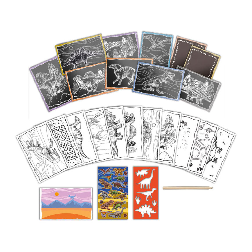 Totum Dino Forever - Scratch Book