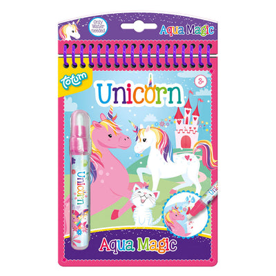 Totum Aqua Unicorn Water Coloring Book