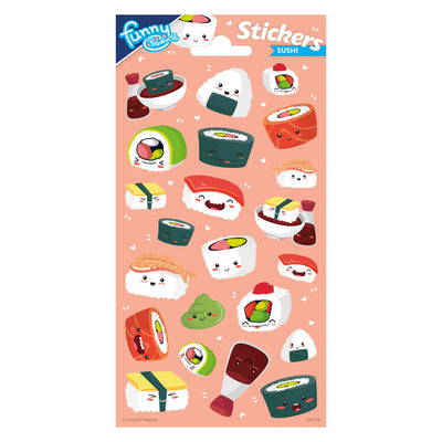 Totum stickervel sushi kawaii