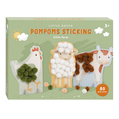 Piccola pompon olandese piccola fattoria piccola