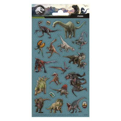 Totum stickervel jurassic world