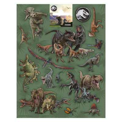 Totum stickervel groot jurrasic world