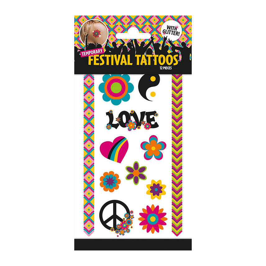 Totum tattoos glitter festival