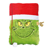 Totum Fluffy Notebook Grinch - afbeelding 1