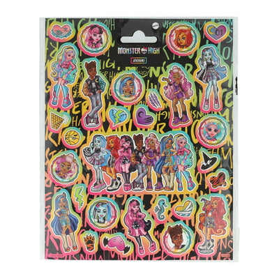 Creative craft group stickers monster high set