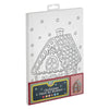 Creative craft group schilderen op nummer canvas kerstmis - 29,7x19,5cm