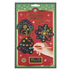 Creative craft group regenboog kraskunst kersthanger 8,5cm - 9st.