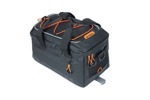 Basil Miles Tarpaulin bagagli sacche di privo mik - crepas sportiva in bicicletta nera, impermeabile, contenuto 7L