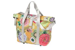 Basil Bloom Field Mik Fietshandbag - Geel, compatto e durevole - 8-11L