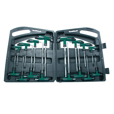 Brüder mannesmann t-greep set inbus torx 16dlg (hobby) - 18190