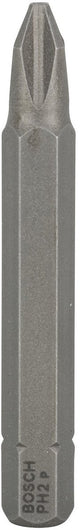 Bosch - punta extra dura ph 2, 51 mm - 3 pezzi