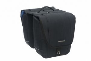 Nuova borsa per biciclette doppia in bicicletta LOOXS Black