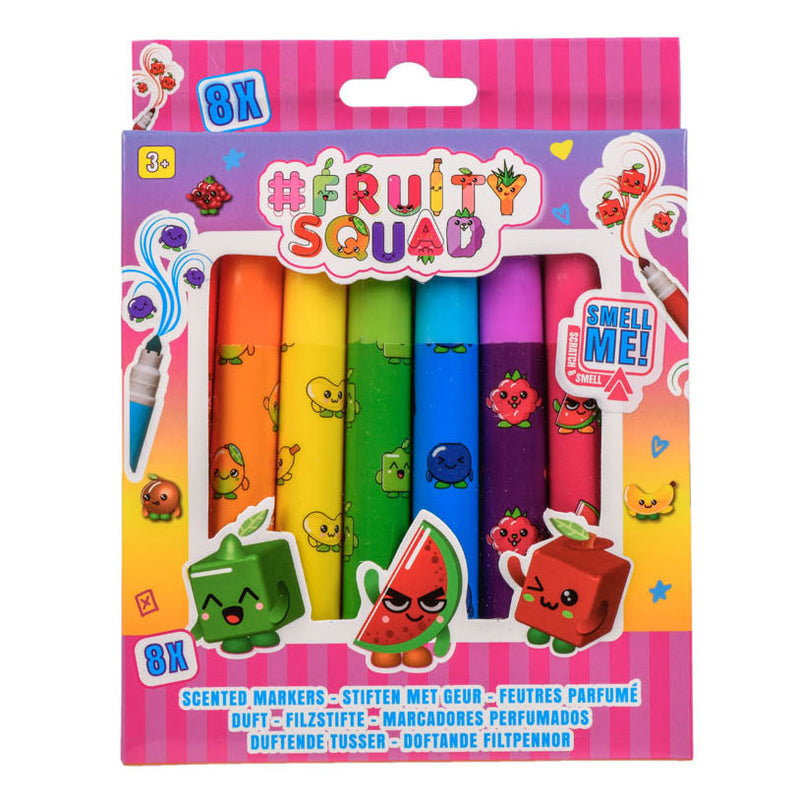 Canenco Segnasquadra fruttato punta larga con profumo, 8 pz.