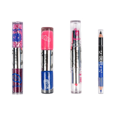 Crealo! Set di trucco poptastic doppie ragazze a 4 pezzi
