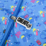 Create it! Poptastic Foldable Shopper Blue - afbeelding 4