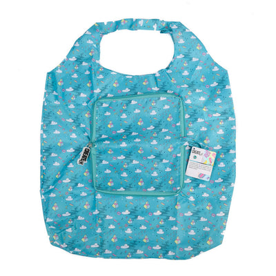 Crea! Poptastic pieghevole shopper turchese